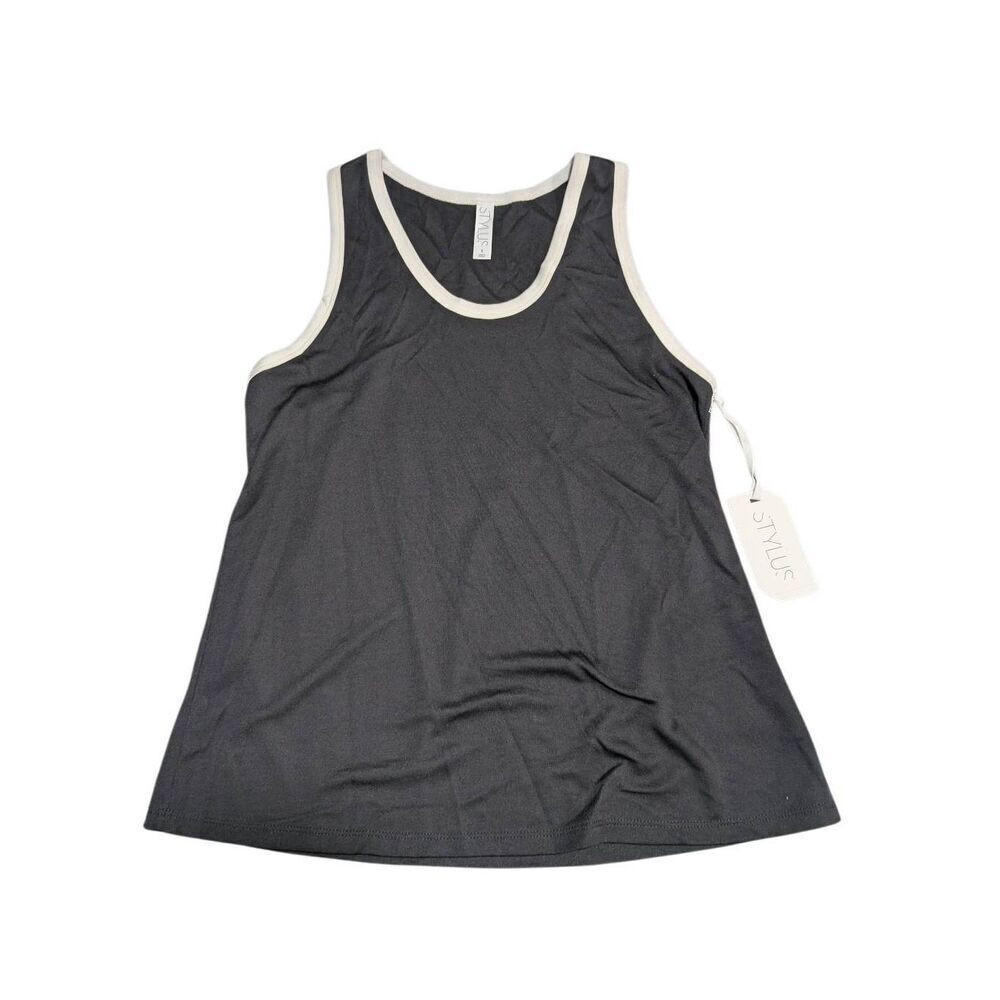 NWT Stylus Scoop Neck Sleeveless Tank Top Women's Small